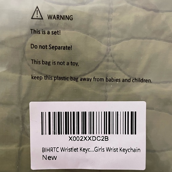 BIHRTC Wristlet Keychain Bracelet Wallet for Women - Picture 6 of 8